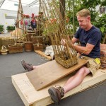 Willow worker Peter Dibble demonstrates how he makes his stunning baskets Willow worker Peter Dibble demonstrates how he makes his stunning baskets